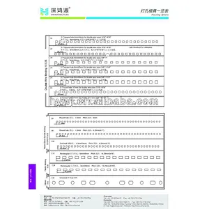 automatic paper hole punching machine ISO9001 factory
