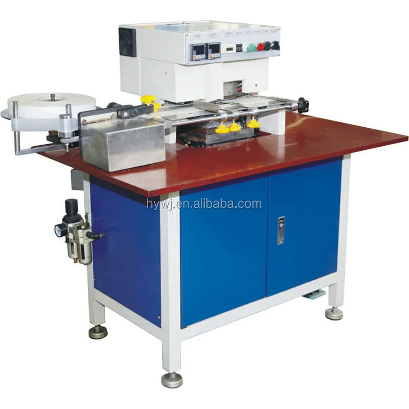 Mylar tab lamination machine