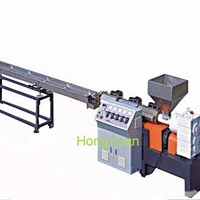 Automatic plastic binding wire extruding machine