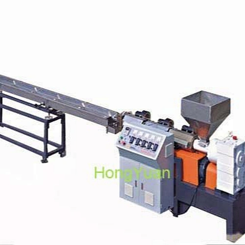 Automatic plastic binding wire extruding machine