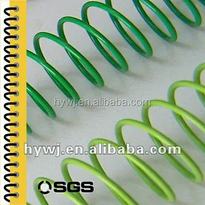 2 inch available metal wire binding for loose leaf notebook,single spiral metal binding with test report