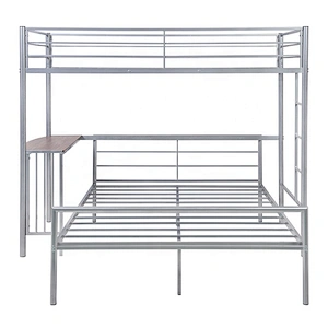 Eco-friendly student metal frame bunk bed metal bed frame bunk bed