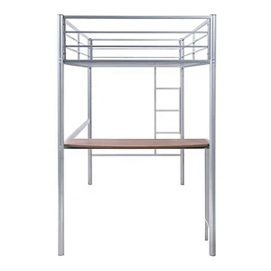 Eco-friendly student metal frame bunk bed metal bed frame bunk bed
