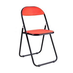 Folding chair Fashion and Simple Plastic Chair Used in Office/Training Room/School Folding chair