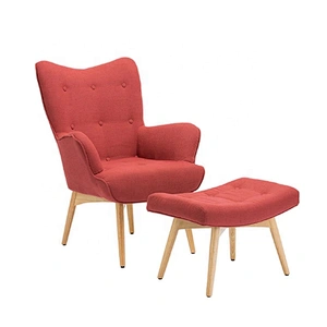 Leisure Chairs Modern Comfortable Living Room Accent Arm Recliner Chaise Fabric Velvet Leisure Lounge Chairs