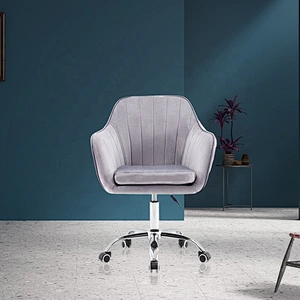 High quality grey fabric office chair upholstered office chair