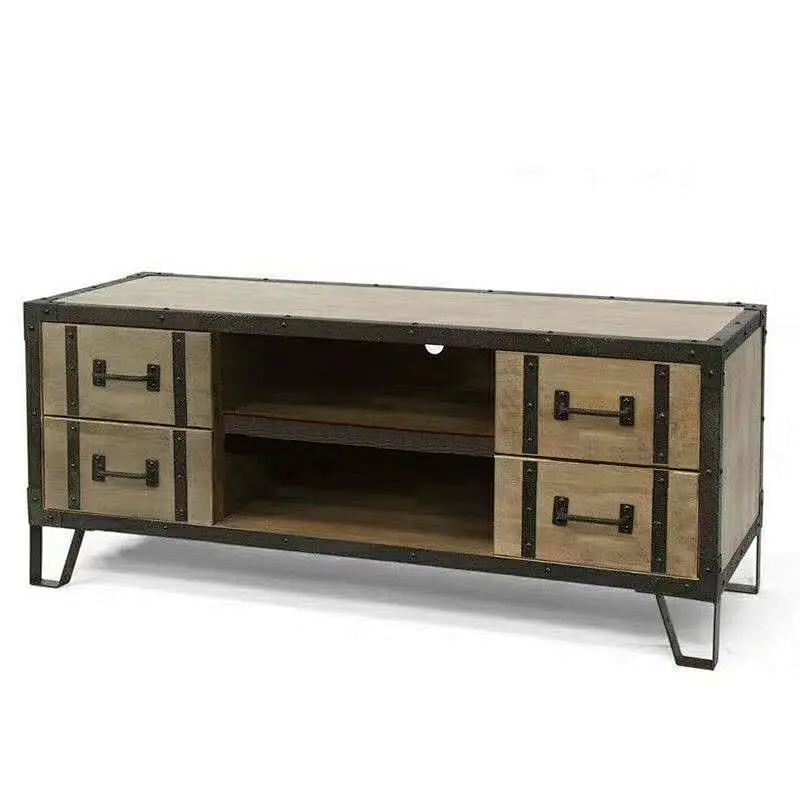 Kleines Wohnzimmer Italienisch Licht Luxus TV Schrank hoch modernen Tee Tisch Möbel