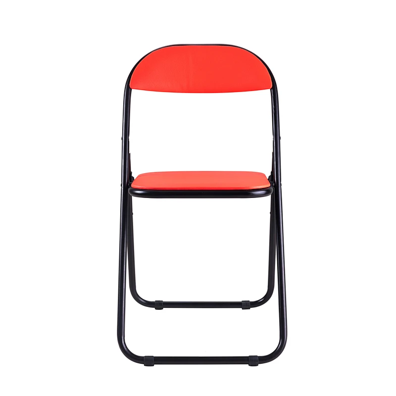 Folding chair Fashion and Simple Plastic Chair Used in Office/Training Room/School Folding chair