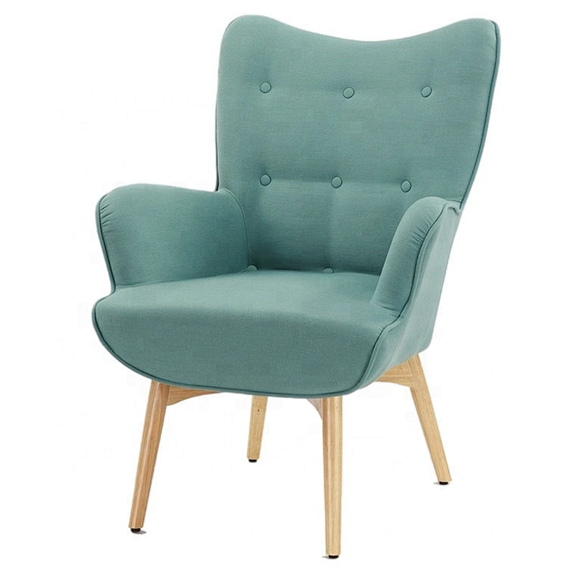 Leisure Chairs Modern Comfortable Living Room Accent Arm Recliner Chaise Fabric Velvet Leisure Lounge Chairs