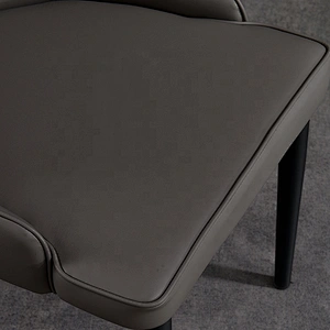 Living Room Furniture pu chair armrest pad luxury dinner chair