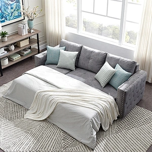 Chinese supplier sofa corner storage bed living room sofa bed
