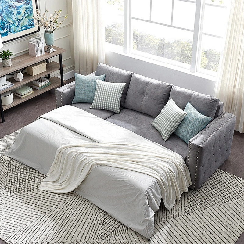 Chinese supplier sofa corner storage bed living room sofa bed