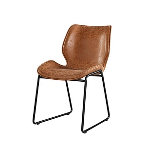 Ergonomic lounge fat people office chair with powder coated leg