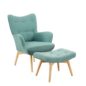 Leisure Chairs Modern Comfortable Living Room Accent Arm Recliner Chaise Fabric Velvet Leisure Lounge Chairs