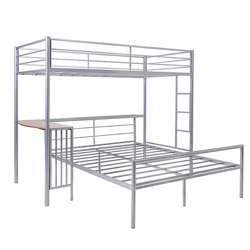 Eco-friendly student metal frame bunk bed metal bed frame bunk bed