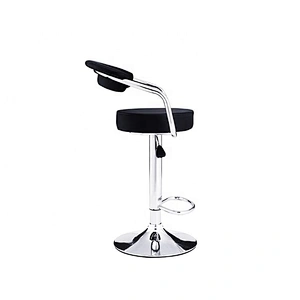 Outdoor industrial modern leather swivel chair