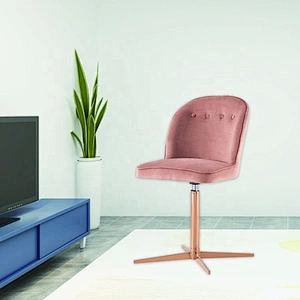 Wholesale Fancy chair office furniture Pink Office velvet chair