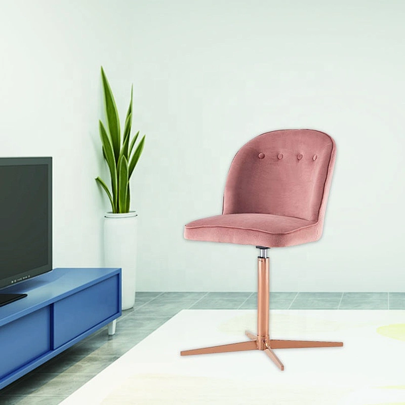 Wholesale Fancy chair office furniture Pink Office velvet chair