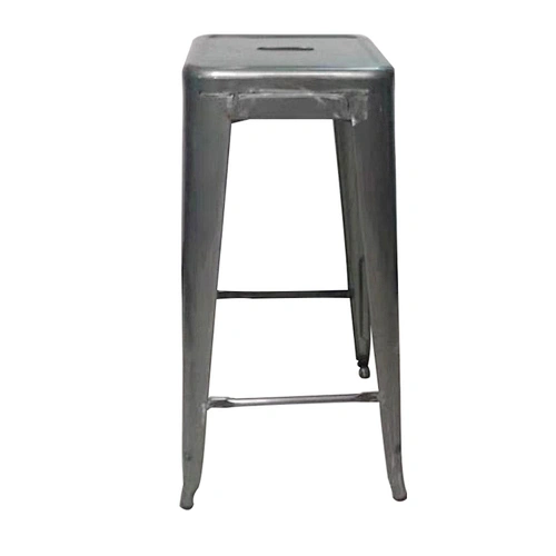 Iron Personality Gun Metal Color Wedding Bar Vintage Industrial Stack Metal Stool