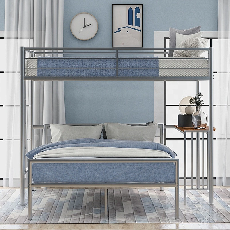 Eco-friendly student metal frame bunk bed metal bed frame bunk bed
