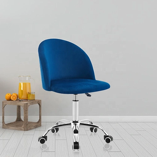 Hot selling swivel office fabric chairs velvet swivel office chair
