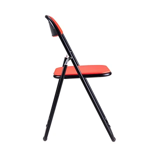Folding chair Fashion and Simple Plastic Chair Used in Office/Training Room/School Folding chair