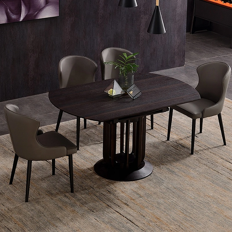 Living Room Furniture pu chair armrest pad luxury dinner chair