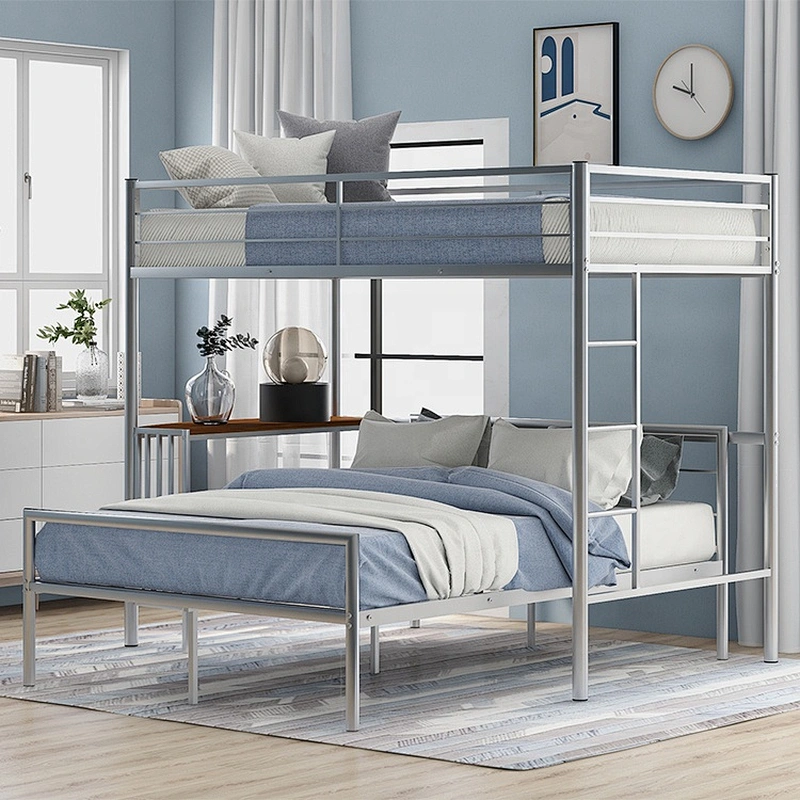 Eco-friendly student metal frame bunk bed metal bed frame bunk bed