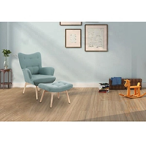 Leisure Chairs Modern Comfortable Living Room Accent Arm Recliner Chaise Fabric Velvet Leisure Lounge Chairs