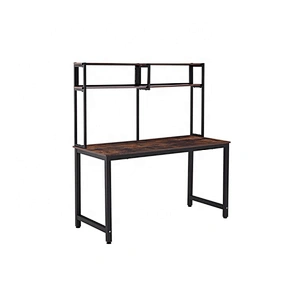 High quality simple computer desk office computer desk with shelves