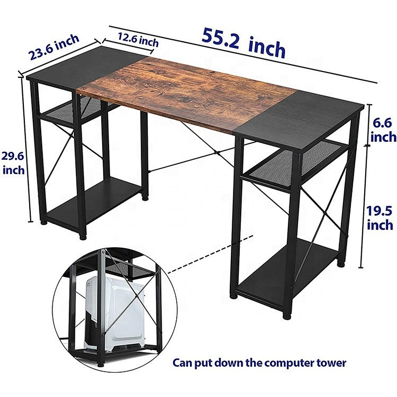 Office desk furniture computer desk one seater table staff office desk
