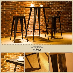 Bar table,restaurant table,Coffee Shop Table dining bar set