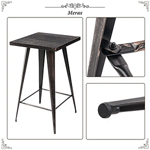 Bar table,restaurant table,Coffee Shop Table dining bar set