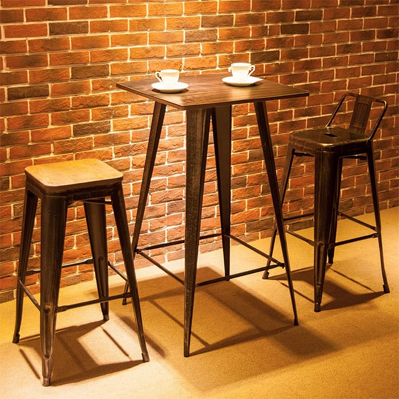 Bar table,restaurant table,Coffee Shop Table dining bar set