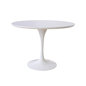 Hot sale small tulip round dining table round glass dining tables