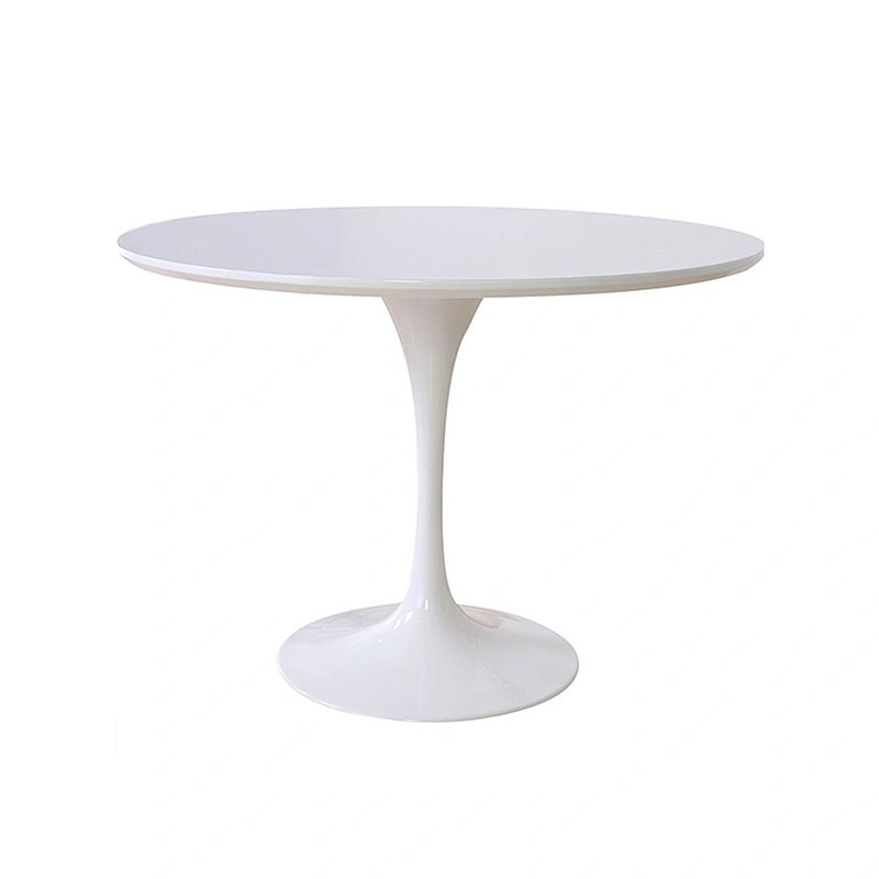 Hot sale small tulip round dining table round glass dining tables