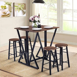 BFast Food Kitchen Restaurant Dining Bar Table And Chair Sets For Sale