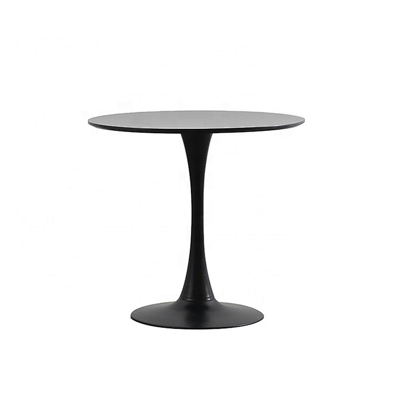 Hot sale small tulip round dining table round glass dining tables