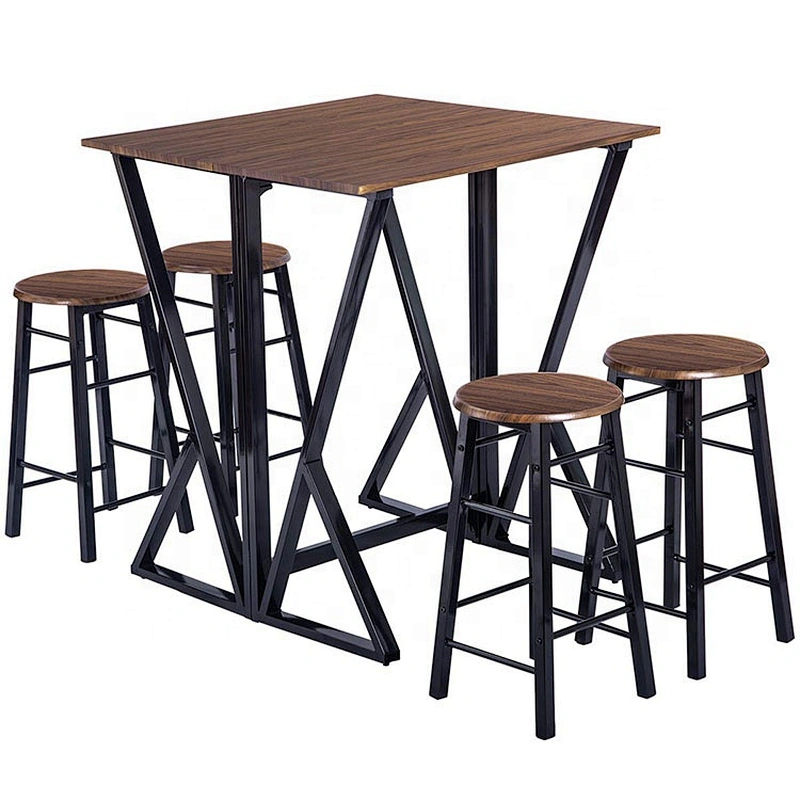 BFast Food Kitchen Restaurant Dining Bar Table And Chair Sets For Sale