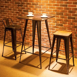 Bar table,restaurant table,Coffee Shop Table dining bar set