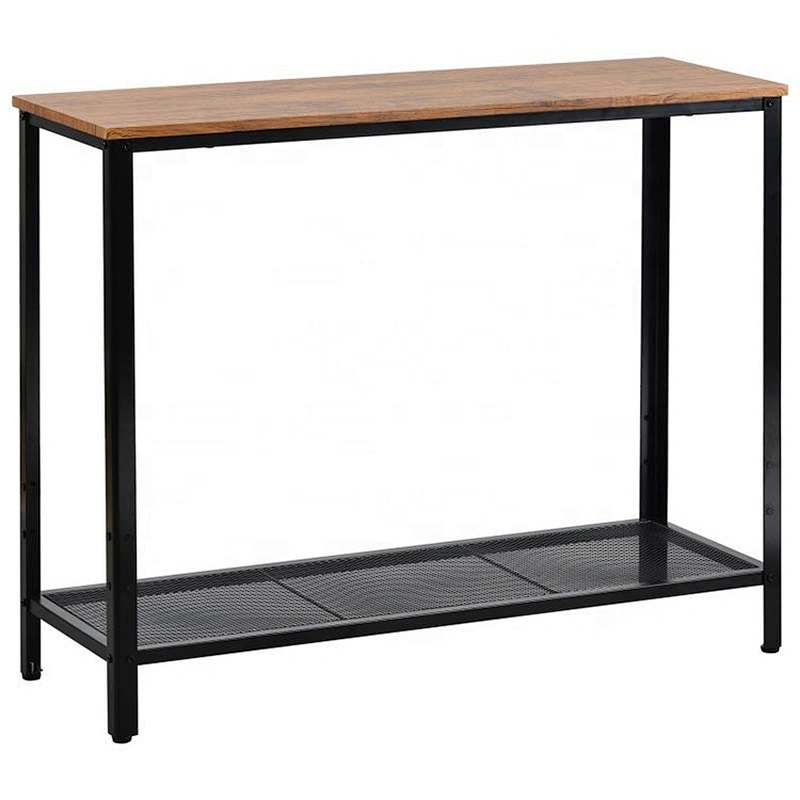 High quality coffee tables metal frame wooden top coffee table