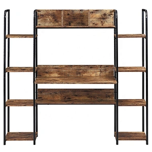 Cheap price computer desk computer desk table office computer desk with book shelve