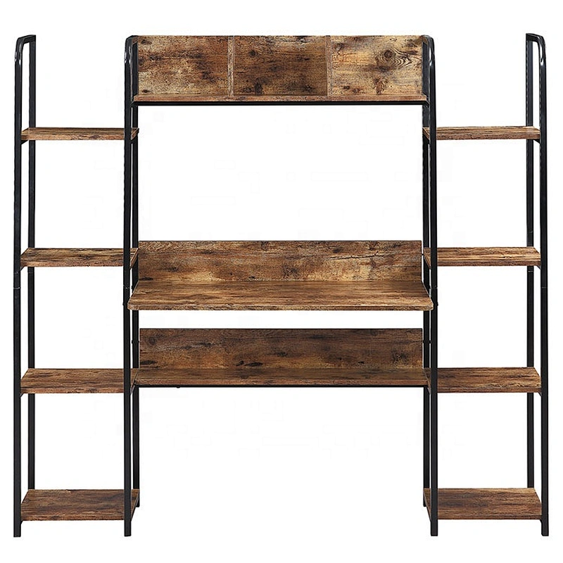 Cheap price computer desk computer desk table office computer desk with book shelve