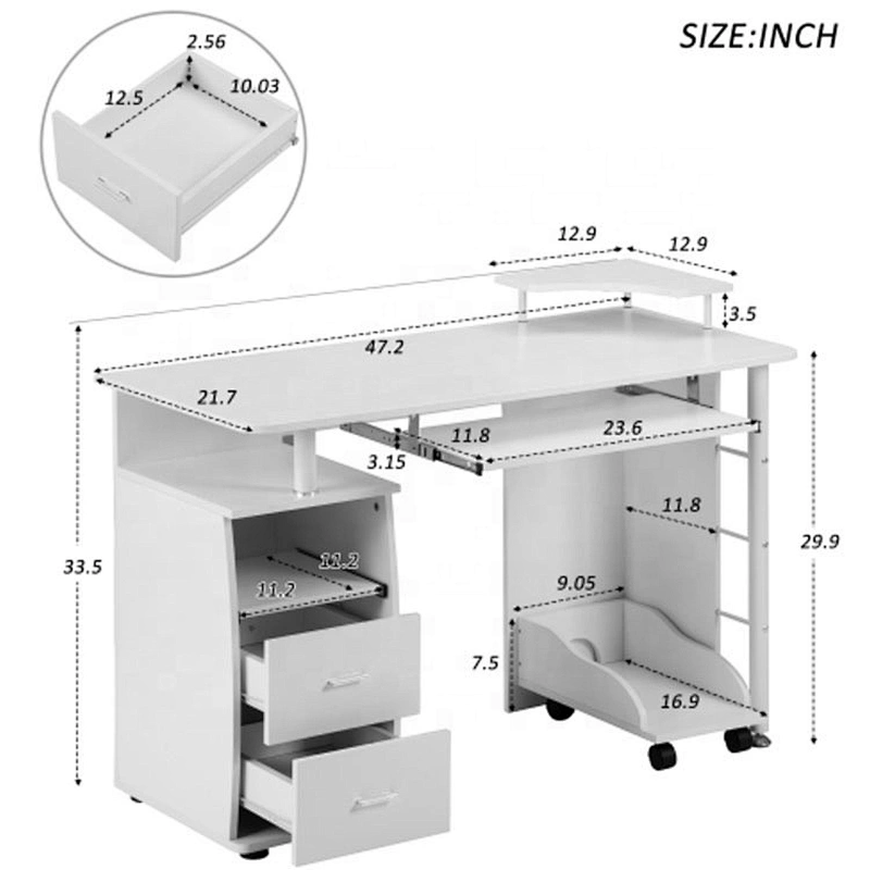 Office Desk China Factory Promotion computer desk table office Desk