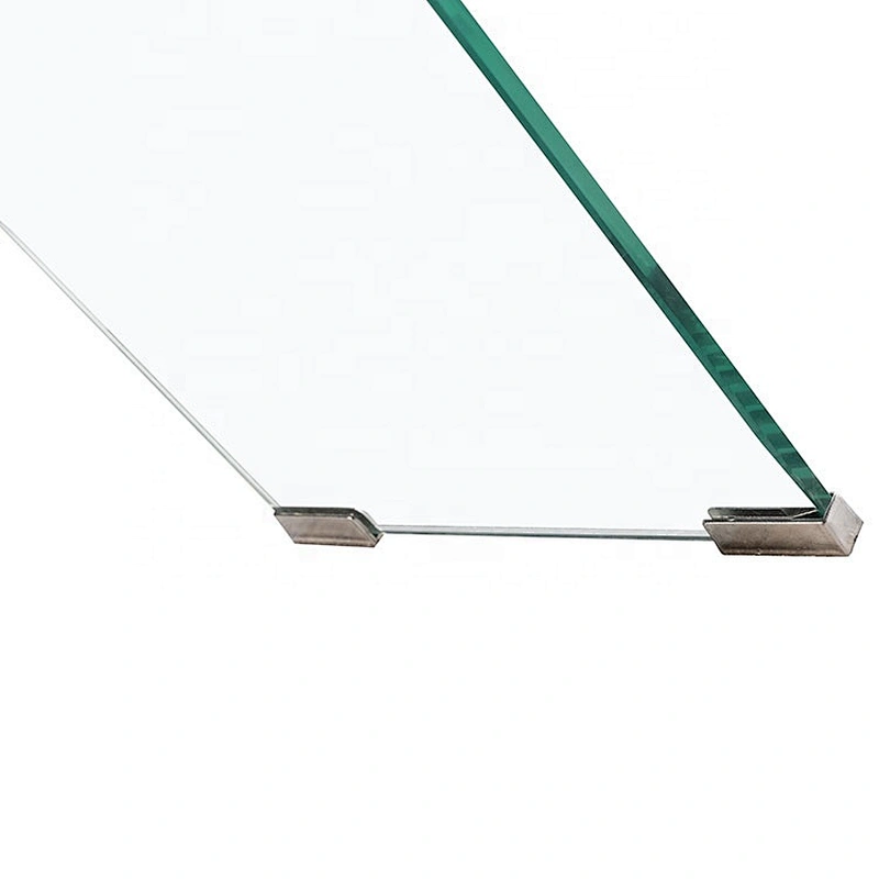 Fashionable tempered glass dining bent coffee table