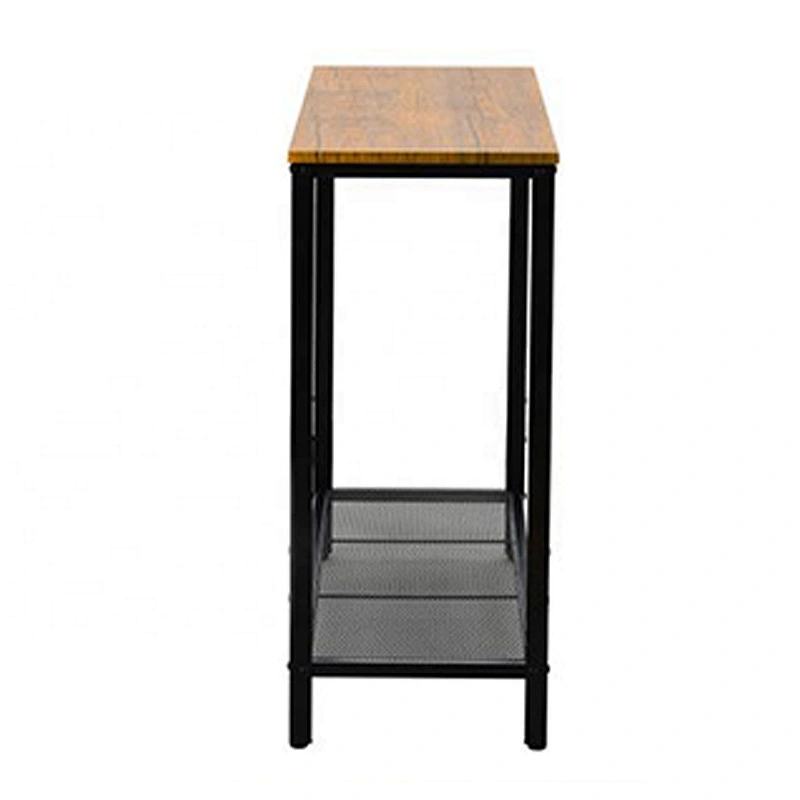 High quality coffee tables metal frame wooden top coffee table