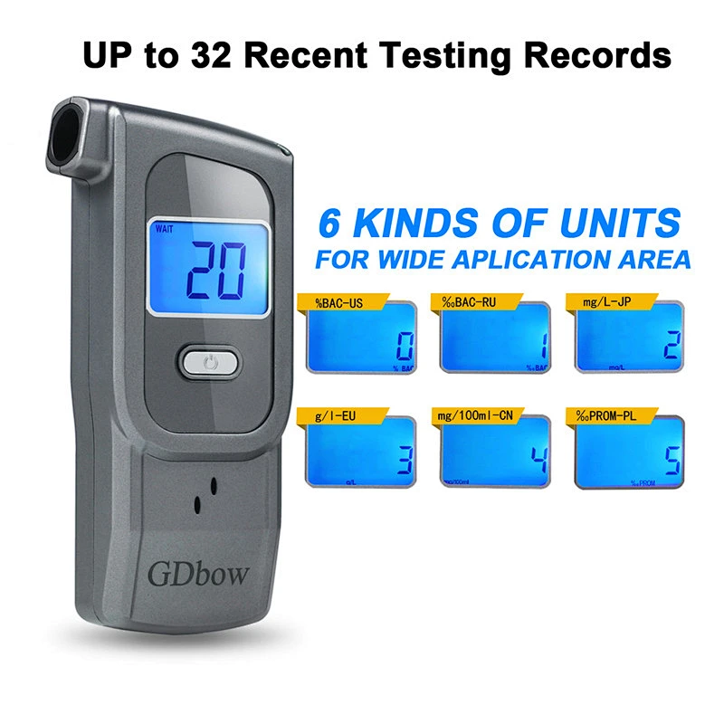Discount Wholesale Alcohol Tester Breathalyzer Semiconductor Digital Breath Alcohol Tester