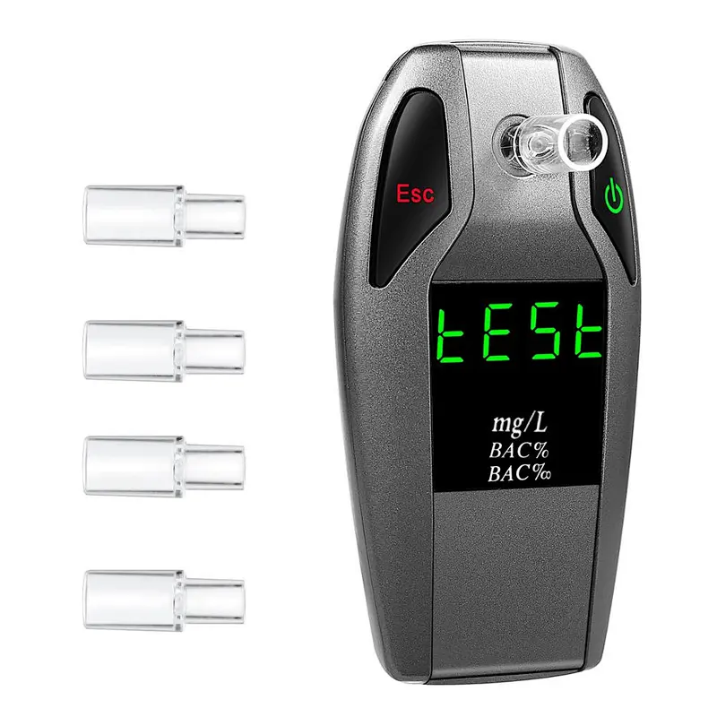 CE Approved Police Grade Fuel Cell Sensor Professional Breathalyzer Alcohol Tester