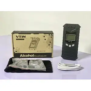 Fabricante al por mayor OEM ODM Portátil MIni Alcoholímetro Probador Alcoholímetro Probador de alcohol LCD Digital Breath Alcohol Tester