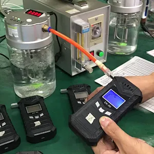 Dropshipping Shenzhen Portable LCD Mini Breathalyzer Alcoholometer Digital Breath Alcohol Tester